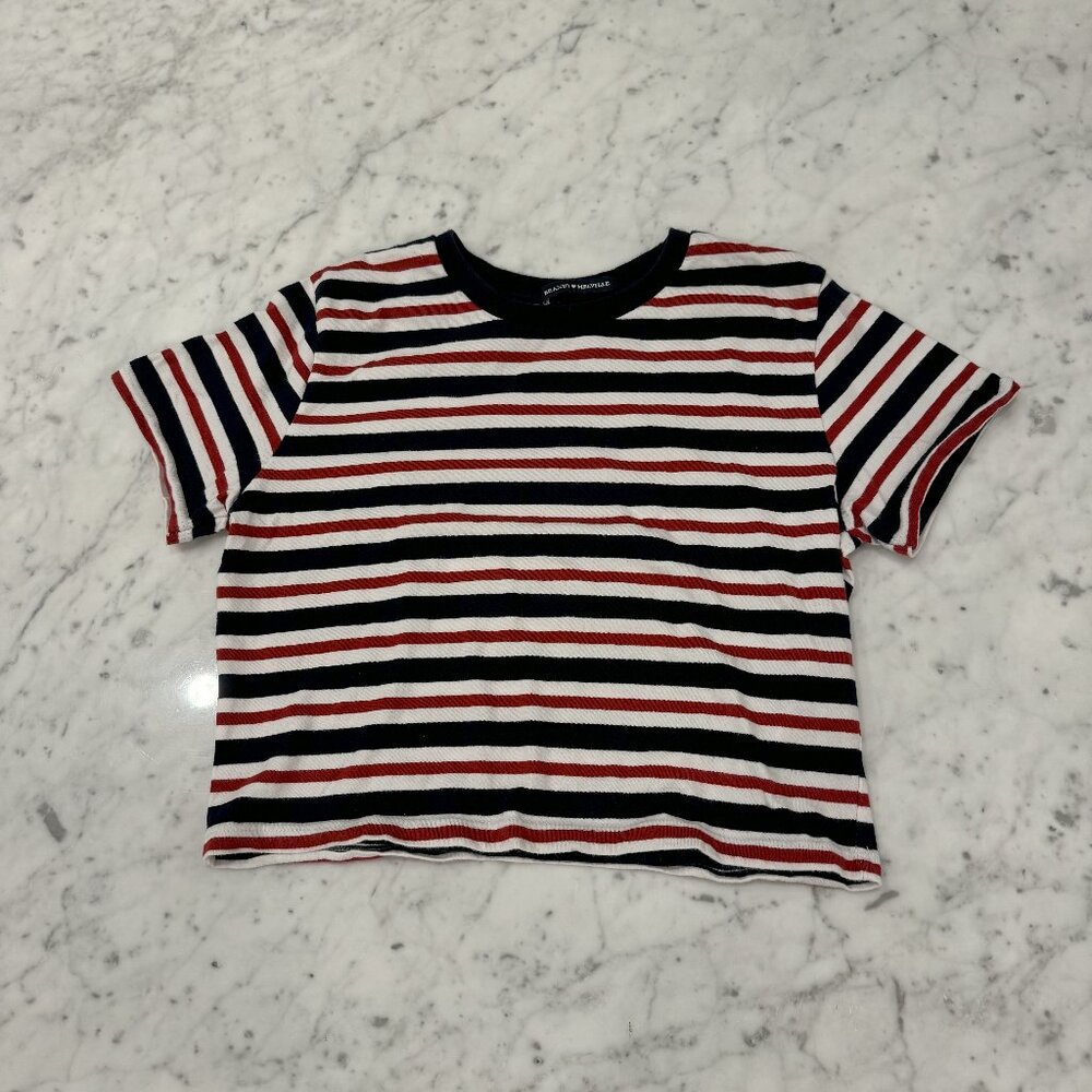 Brandy Melville Striped Crop Top - One Size